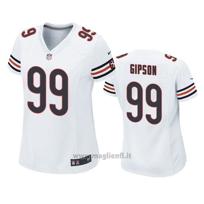 Maglia NFL Game Donna Chicago Bears Trevis Gipson Bianco